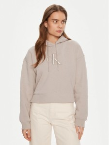 Calvin Klein Jeans Bluza J20J224718 Szary Relaxed Fit