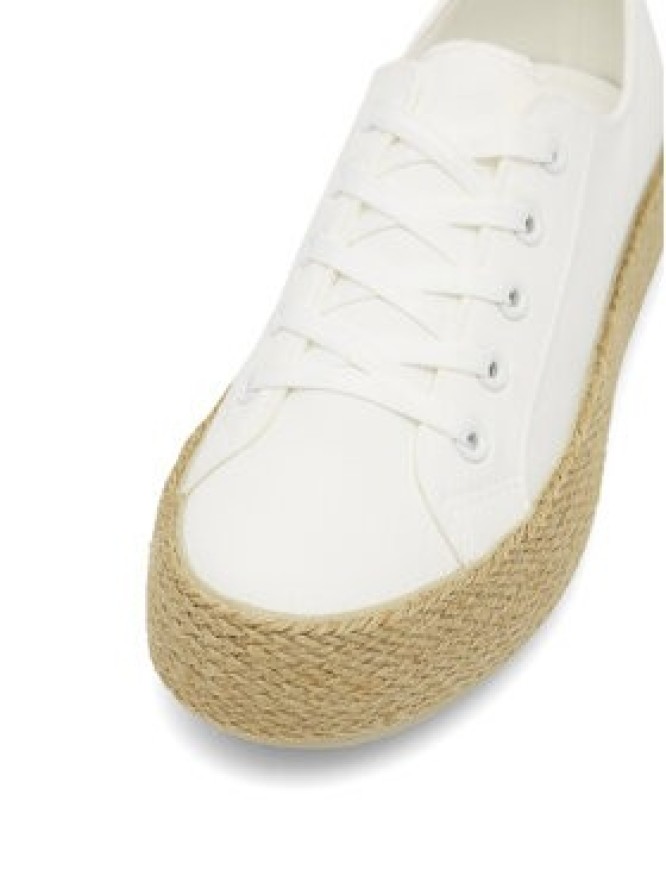 DeeZee Espadryle WS19130-3 Biały