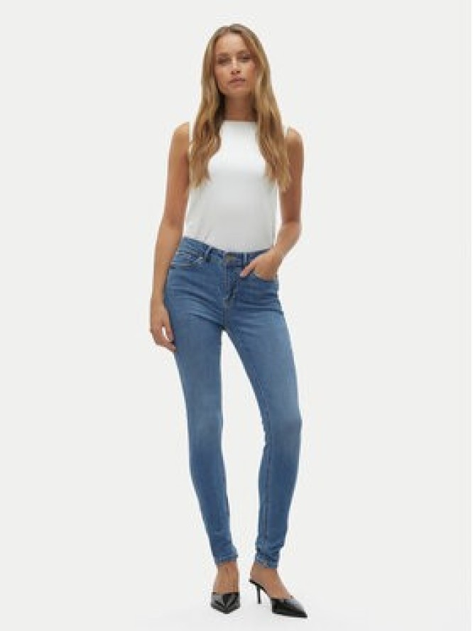 Vero Moda Jeansy Flash 10300173 Niebieski Skinny Fit