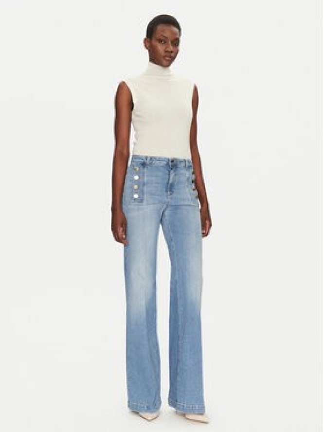 ViCOLO Jeansy DD5079 Niebieski Regular Fit