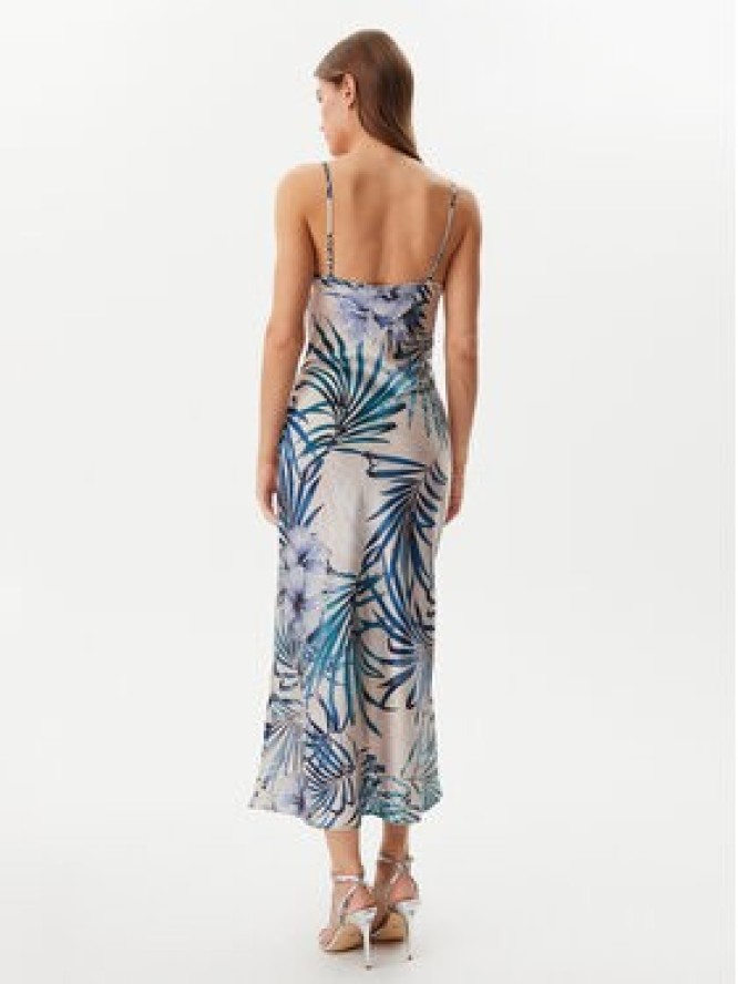 Guess Sukienka codzienna W5GK85 WH9C2 Niebieski Regular Fit