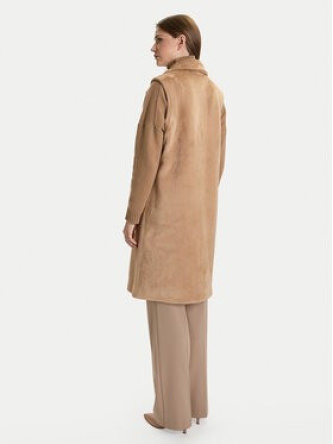 Rinascimento Bezrękawnik CFC0122206003 Beżowy Regular Fit