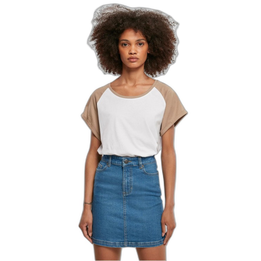 Koszulka damska Urban Classics Contrast Raglan