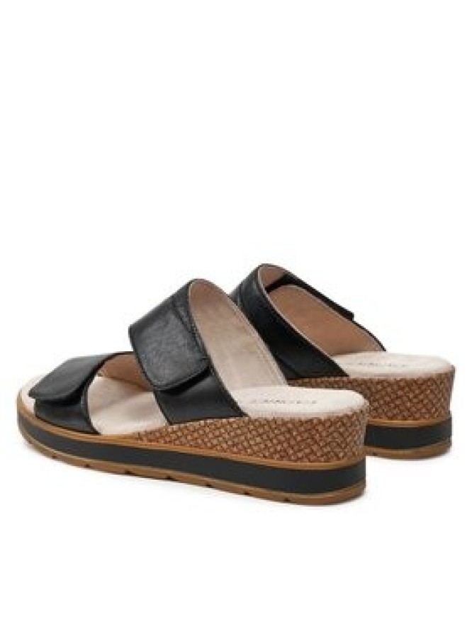 Caprice Klapki 9-27250-42 Czarny