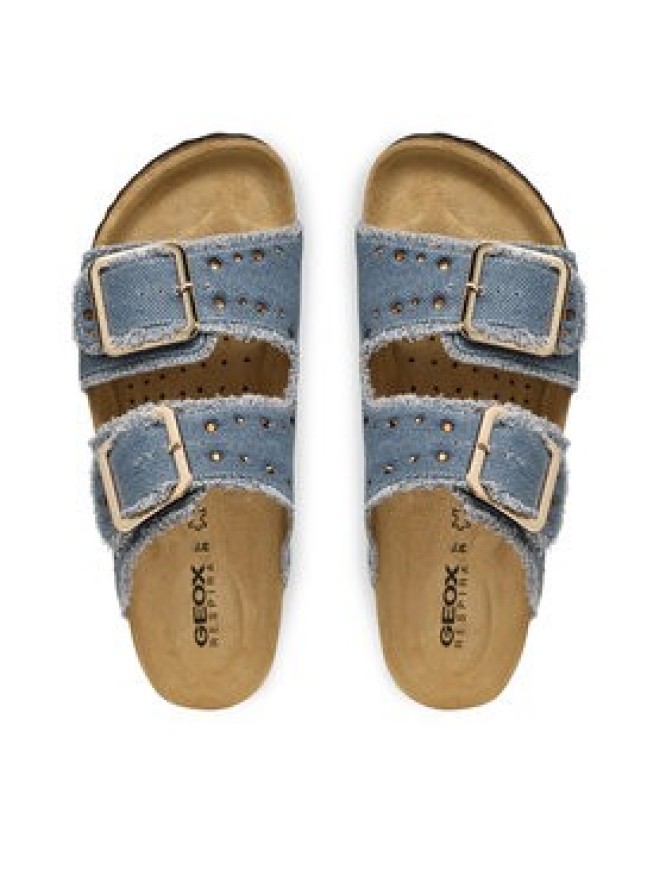 Geox Klapki D Brionia R D55Y3S 00011 C4005 Niebieski