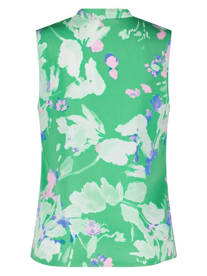 Gerry Weber Bluzka w kolorze zielono-kremowo-błękitnym rozmiar: 44