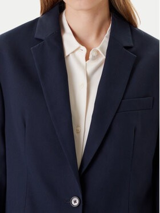 Tommy Hilfiger Marynarka Elevated WW0WW46808 Granatowy Relaxed Fit