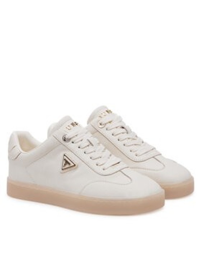 Guess Sneakersy FLJJAZ LEA12 Beżowy