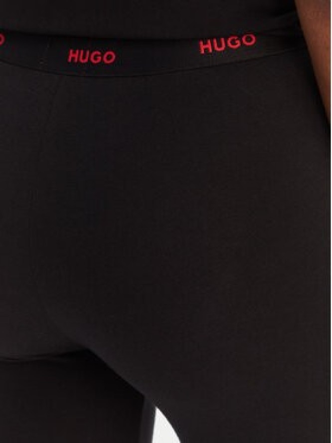 HUGO Legginsy 50556812 Czarny Slim Fit