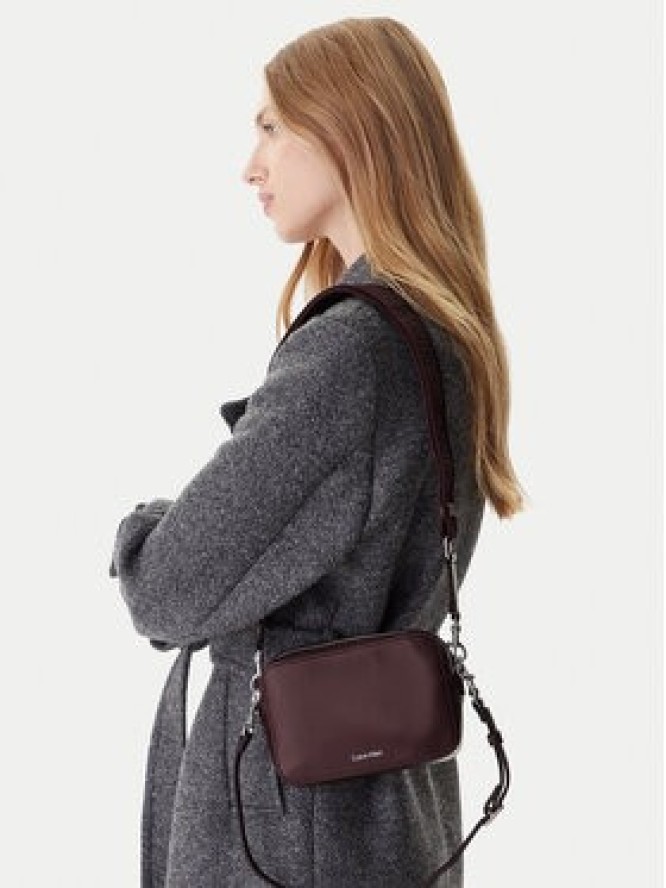 Calvin Klein Torebka LV04F3165G Bordowy