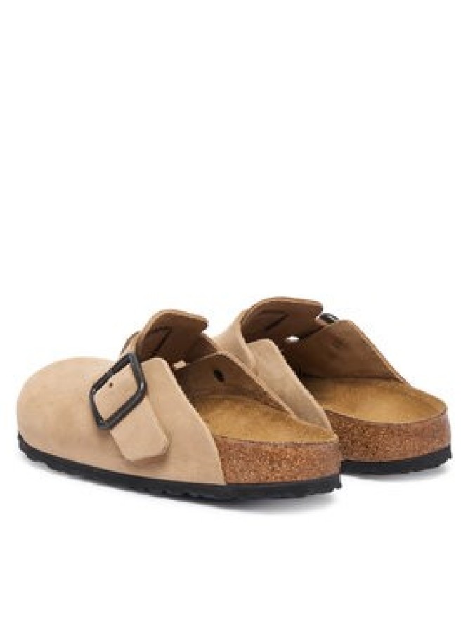 Birkenstock Klapki Boston Wire Buckle 1031573 Beżowy jasny