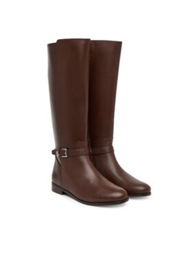 LAUREN RALPH LAUREN Oficerki 802974383002 Brązowy