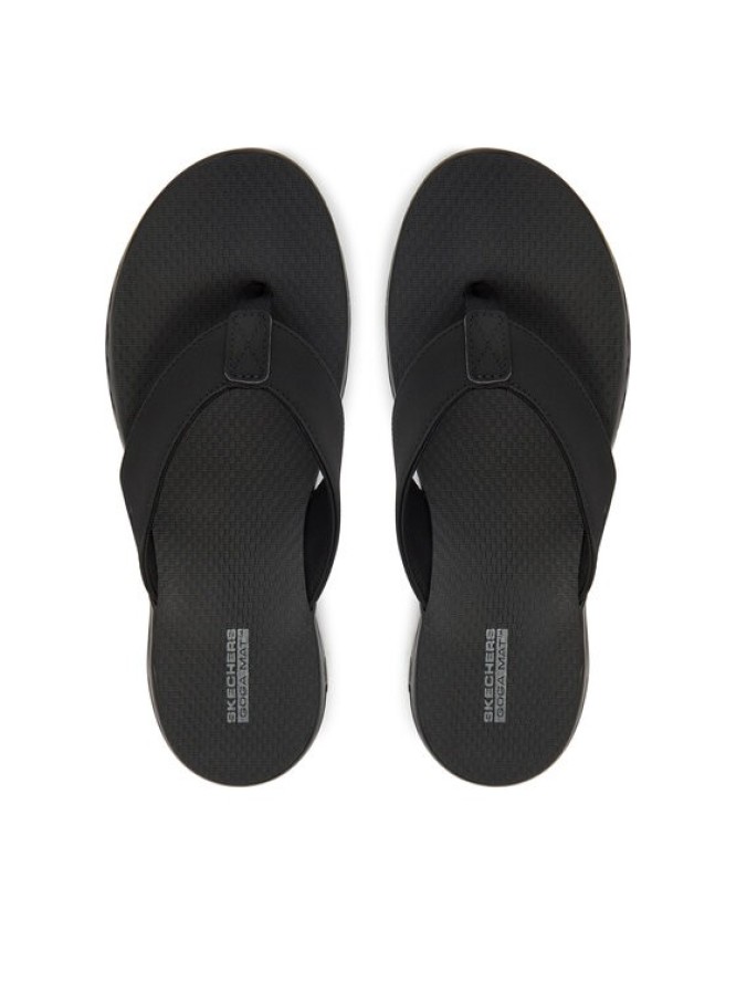 Skechers Japonki On-The-Go 600-Vacay 140702/BBK Czarny