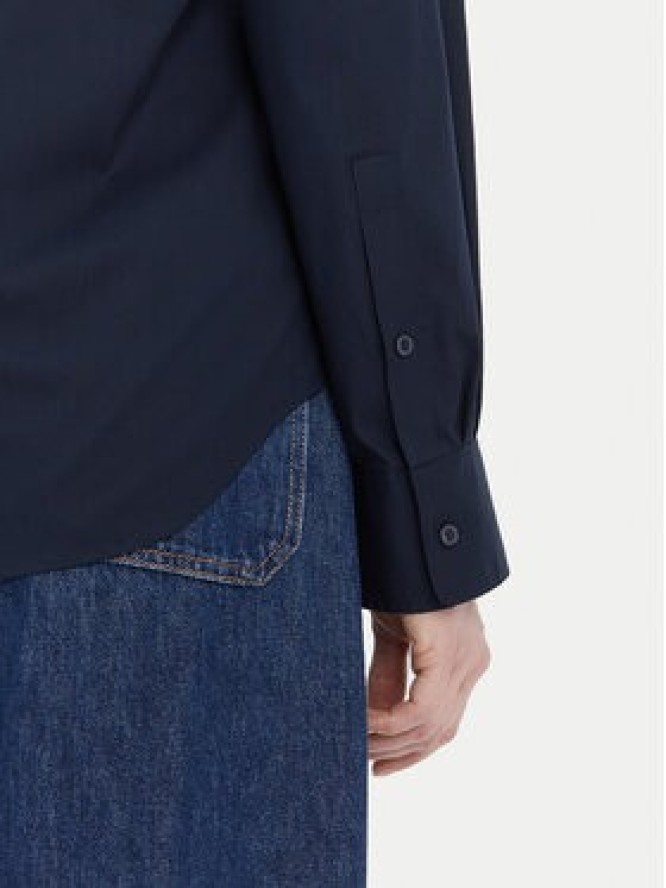 Tommy Hilfiger Koszula WW0WW43577 Granatowy Regular Fit