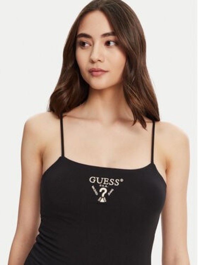 Guess Top V5RP08 KCOA2 Czarny Regular Fit