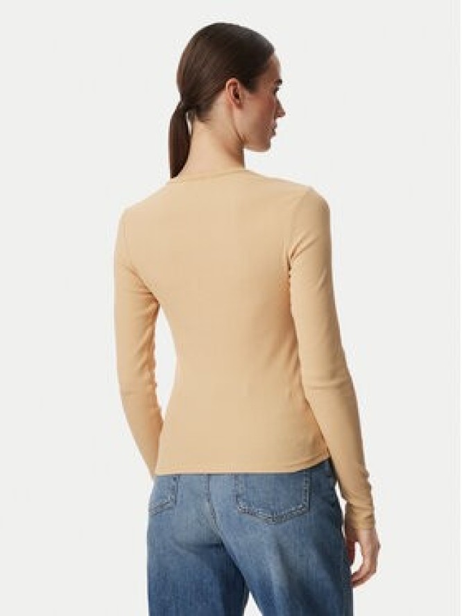 Tommy Jeans Bluzka DW0DW20178 Żółty Slim Fit