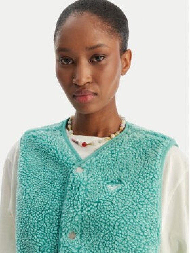 Roxy Bezrękawnik Iconic Twon Vest ERJPF03235 Zielony Regular Fit