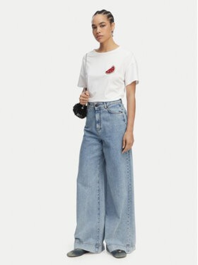 Liu Jo T-Shirt WA6414 JS923 Biały Regular Fit