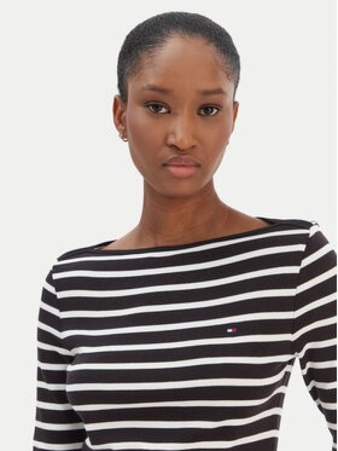 Tommy Hilfiger Bluzka New Cody WW0WW40589 Czarny Slim Fit