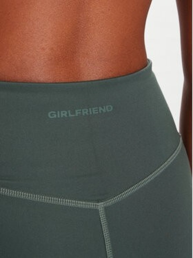 Girlfriend Collective Legginsy Compressive 4007 Zielony Slim Fit