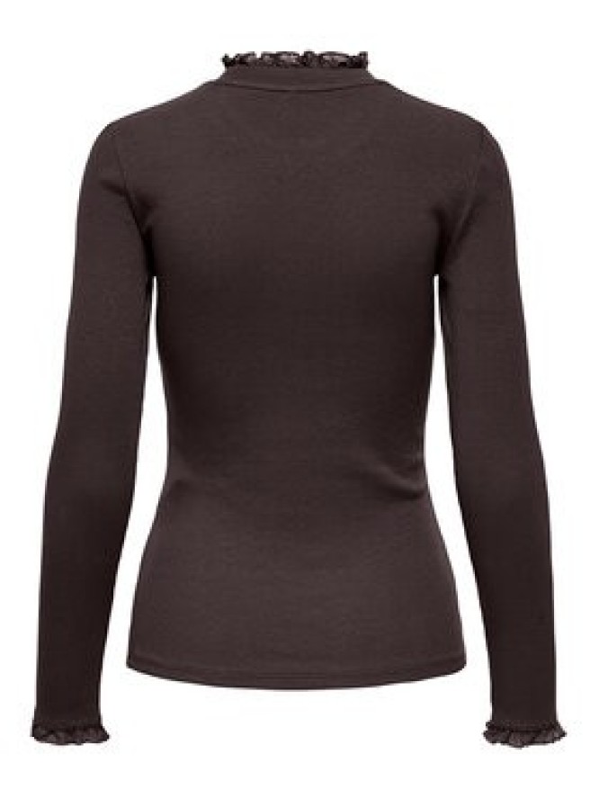 ONLY Bluzka Leslie 15277888 Brązowy Regular Fit