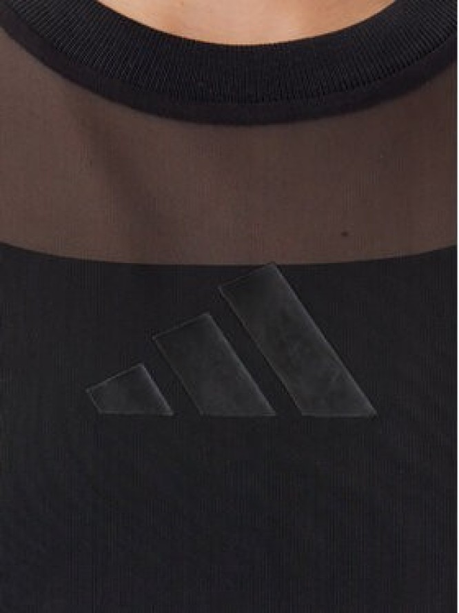 adidas T-Shirt ALL SZN Soft Lux Mesh JM3737 Czarny Loose Fit