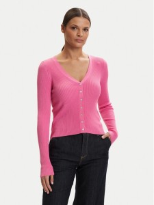 ONLY Kardigan Mist 15363392 Różowy Slim Fit