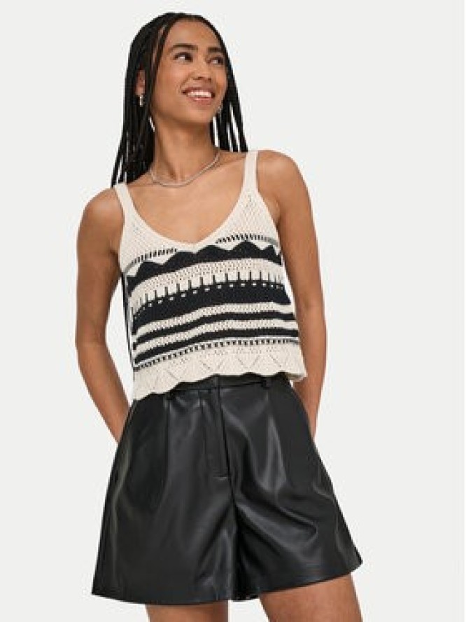 ONLY Top Merida 15344404 Czarny Regular Fit