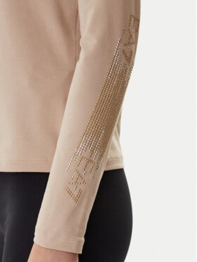 EA7 Emporio Armani Bluzka 7W000522 AF10373 U1046 Beżowy Regular Fit