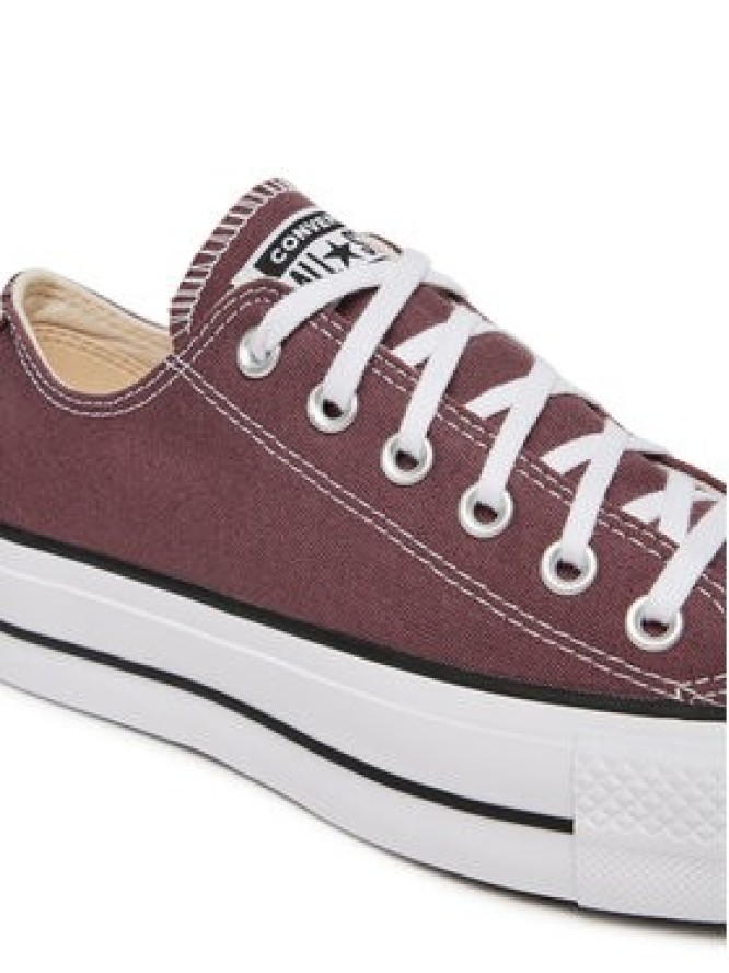 Converse Trampki Chuck Taylor All Star Lift Platform A10647C Bordowy