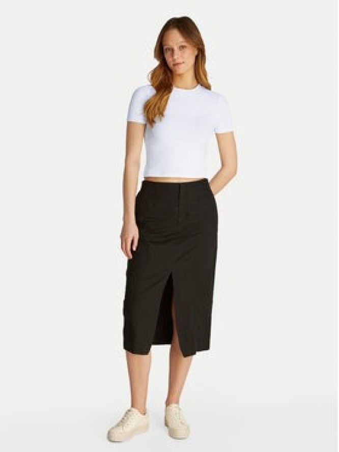 Calvin Klein Jeans T-Shirt J20J225239 Biały Slim Fit