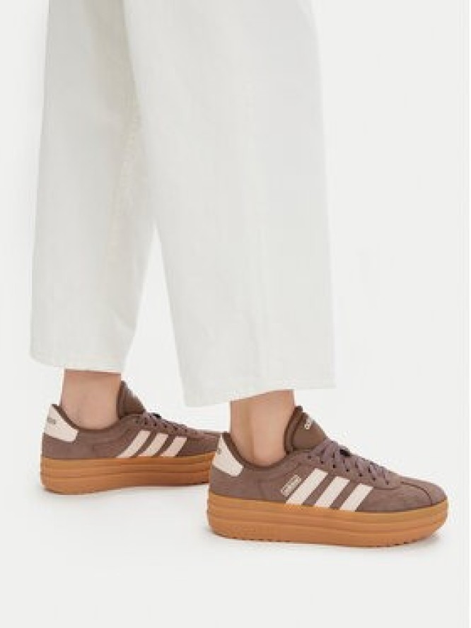 adidas Sneakersy Vl Court Bold Shoes IH9152 Brązowy