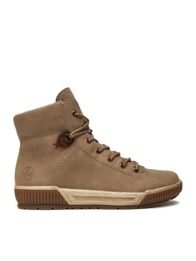 Rieker Trzewiki N0730-64 Beżowy