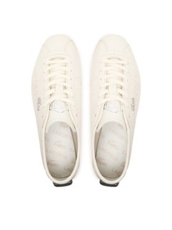 Lacoste Sneakersy Club Low 52SFA0025 Kremowy