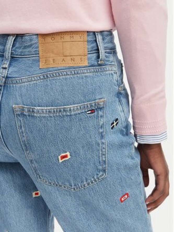 Tommy Jeans Jeansy Layla DW0DW23100 Niebieski Slim Fit