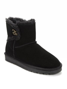 Gooce Skórzane botki zimowe "Gabriela" w kolorze czarnym rozmiar: 37