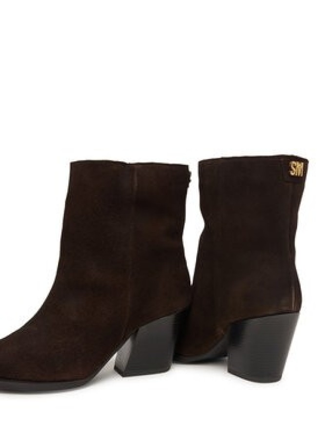 Steve Madden Botki 11005650 Brązowy ciemny