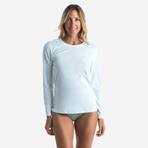 Top UV surfingowy damski Decathlon Malou długi rękaw