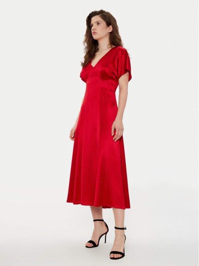 Tatuum Sukienka koktajlowa Otessa T2424.211B Czerwony Regular Fit