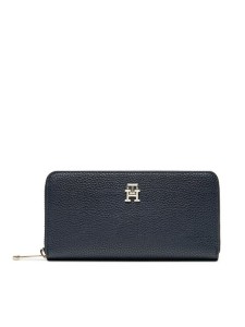 Tommy Hilfiger Portfel Emblem AW0AW15181 Granatowy