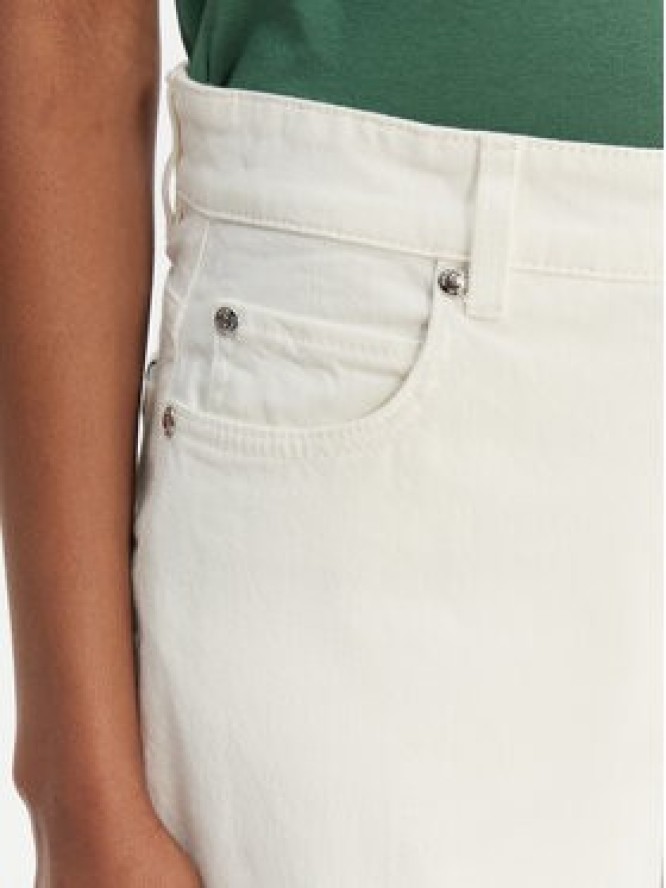 Weekend Max Mara Jeansy Medina 2615131051 Biały Wide Leg