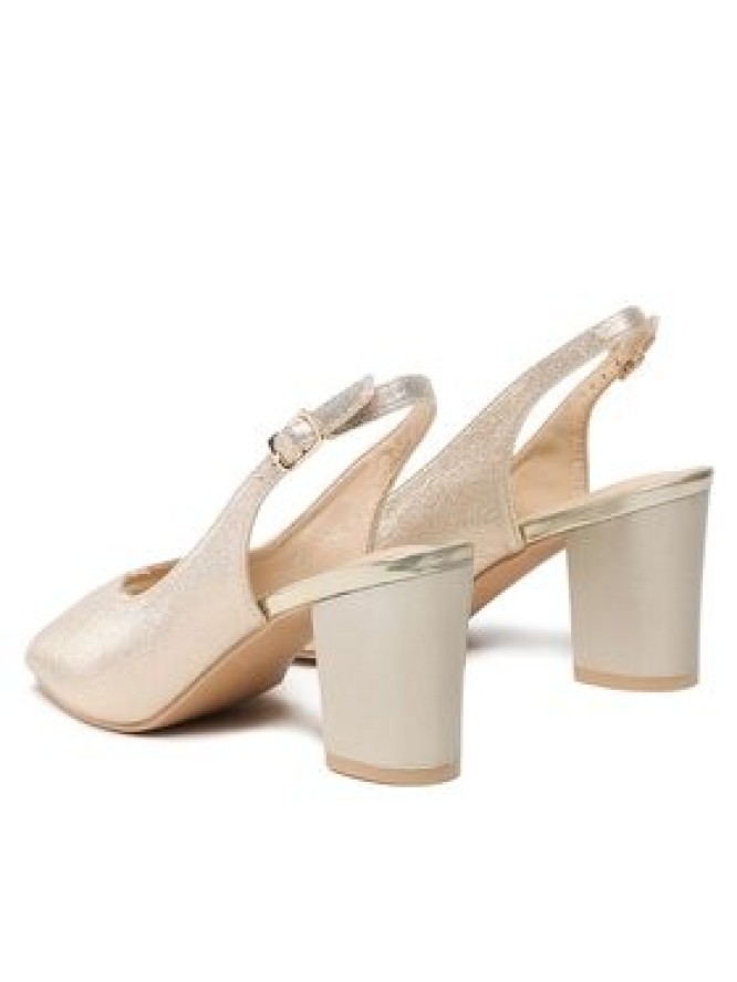 Clara Barson Sandały ACANNA KL-230801-02 Złoty