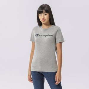 T-SHIRT DAMSKI KOSZULKA SPORTOWA CHAMPION-T-SHIRT CREWNECK