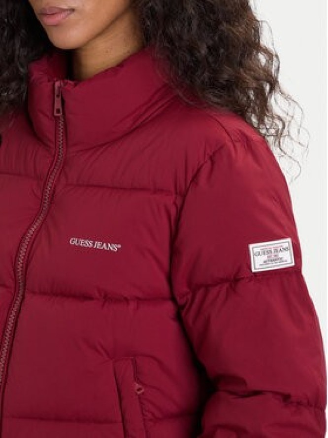 Guess Jeans Kurtka zimowa W4BL20 WGII2 Czerwony Regular Fit