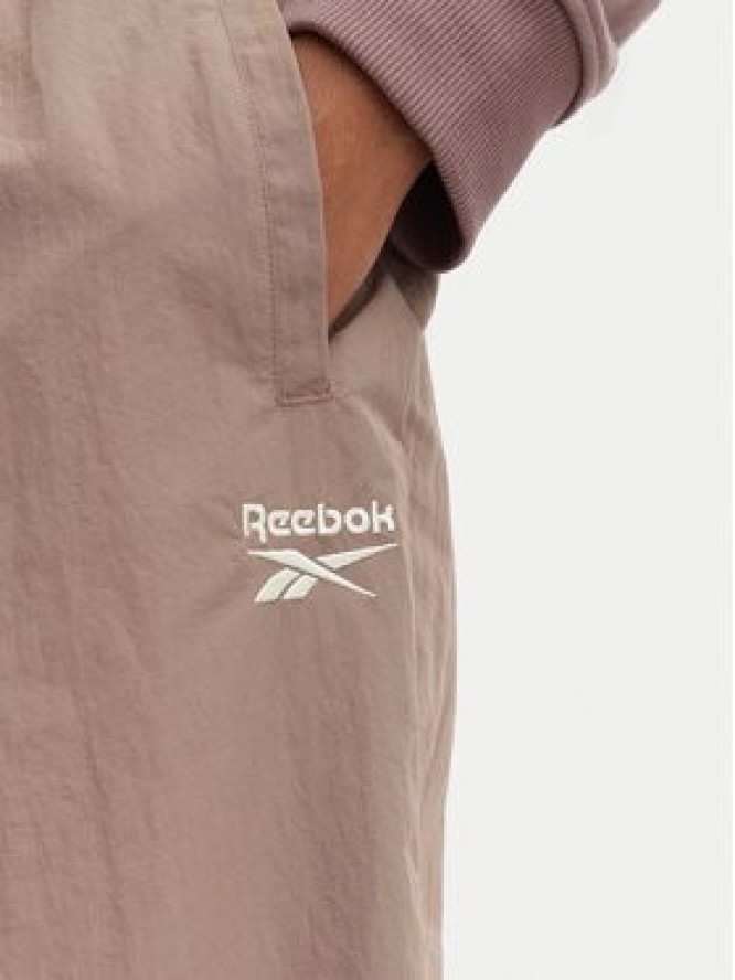 Reebok Spodnie dresowe Kalina RK25694CCW - LIGHT COCOA/LINEN Brązowy Relaxed Fit