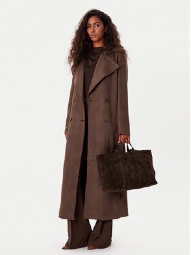 Bardot Trencz Kira Vegan Suede 57053JB4 Brązowy Regular Fit