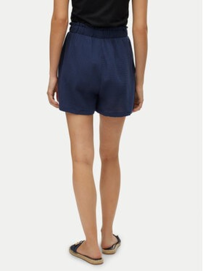 Vero Moda Szorty materiałowe Natali 10279687 Niebieski Baggy Fit