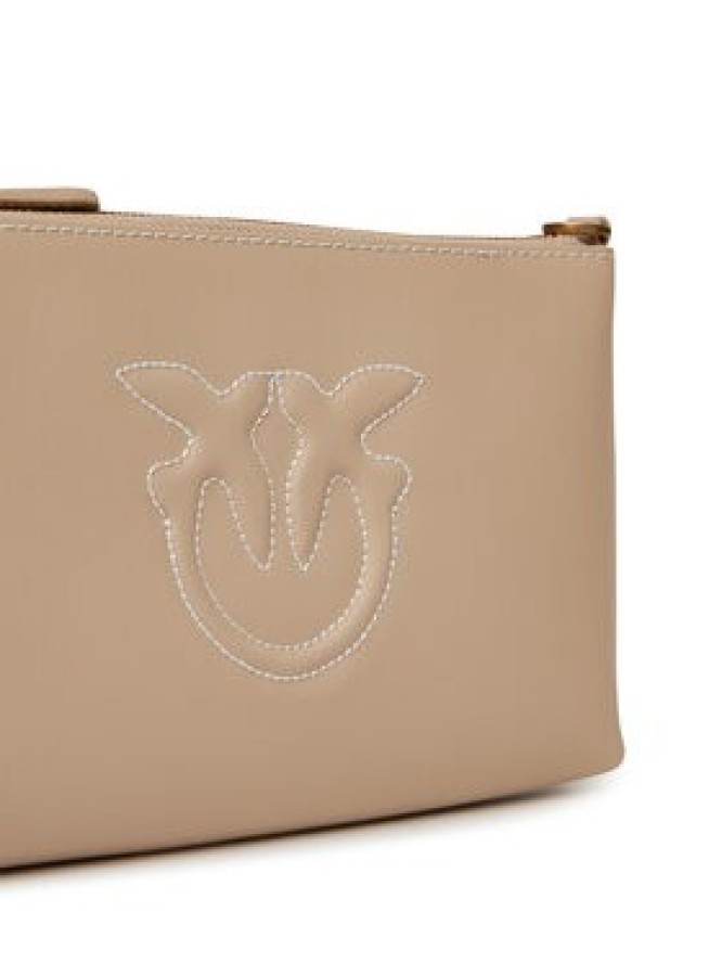 PINKO Torebka Flat Horizontal Mini PE 25 PCPL 104277 A2AN Beżowy