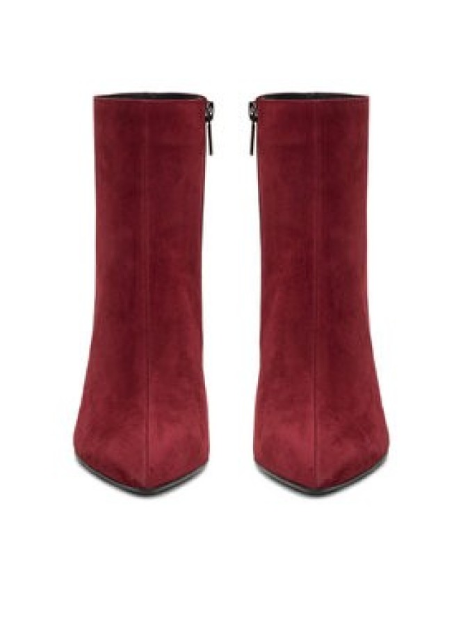 Eva Minge Botki EO-ELAINA-E123-02B Bordowy