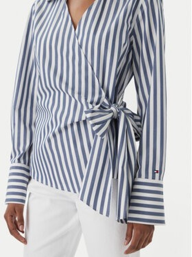 Tommy Hilfiger Koszula WW0WW49650 Niebieski Slim Fit